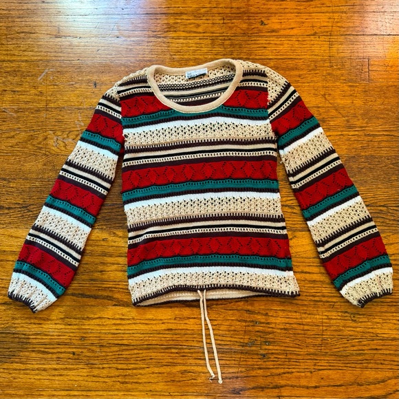 70s knit sweater - Picture 1 of 4